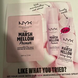 MARSHMELLOW PRIMER NYX SAMPLE makeup